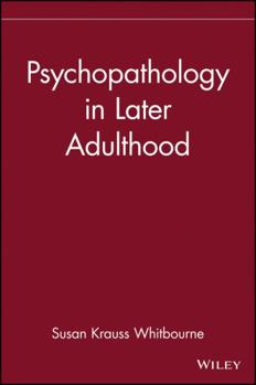 Hardcover Psychopathology in Later Adulthood Book