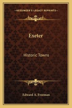 Paperback Exeter: Historic Towns Book