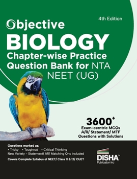 Paperback Objective Chapterwise MCQs Biology Book