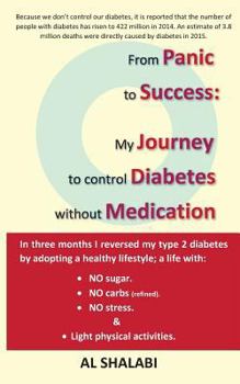 Paperback From Panic To Success: My Journey to Control Diabetes without Medication Book