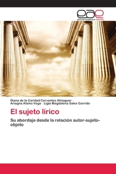 Paperback El sujeto lírico [Spanish] Book