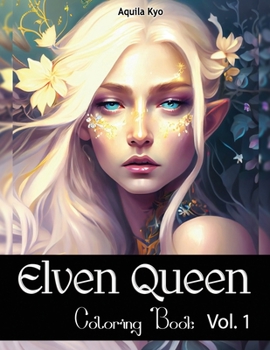 Paperback Elven Queen Coloring Book