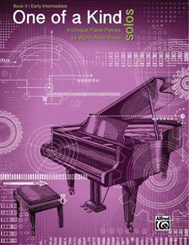 Paperback One of a Kind Solos, Book 3: 9 Unique Piano Pieces Book