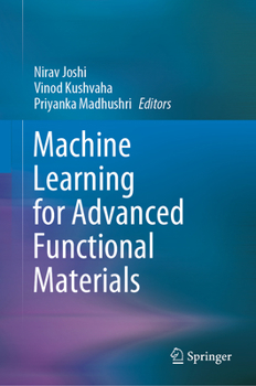 Hardcover Machine Learning for Advanced Functional Materials Book