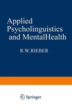 Paperback Applied Psycholinguistics and Mental Health Book