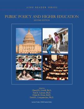 Paperback Public Policy and Higher Education Book