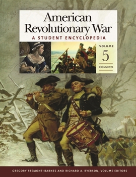 Hardcover American Revolutionary War [5 Volumes]: A Student Encyclopedia Book