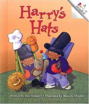 Library Binding Harry's Hats Book