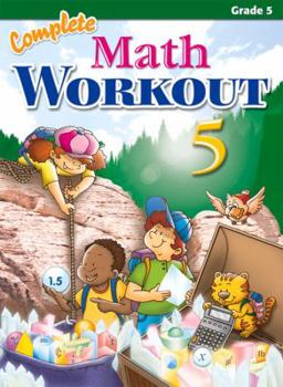 Paperback Complete Math Workout Grade 5 Book