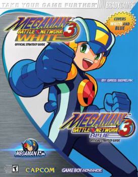 Paperback Megaman Battle Network 3 White and Blue Official Strategy Guide Book