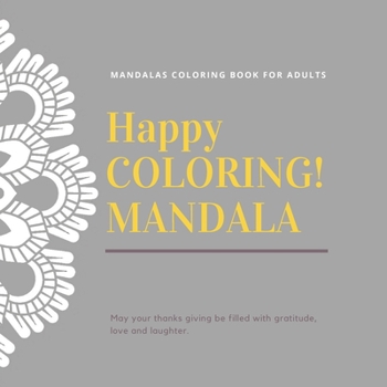 Paperback Mandala Coloring Book for Adults: 40 Amazing Mandalas for Stress Relief and Relaxation Book