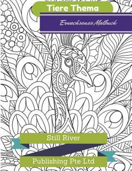 Tiere Thema: Erwachsenes Malbuch