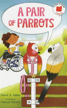 Library Binding Pair of Parrots Book