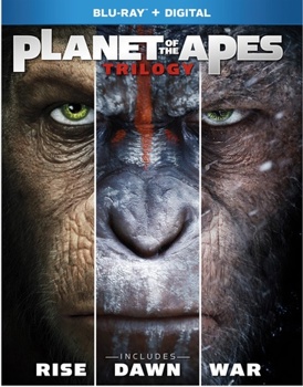 Blu-ray Planet of the Apes Trilogy Book