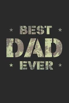 Paperback Best Dad Ever: 6x9inch Notebook Dot Grid Best Dad Ever Book
