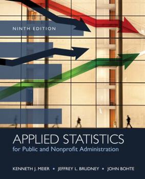 Paperback Applied Statistics for Public and Nonprofit Administration Book