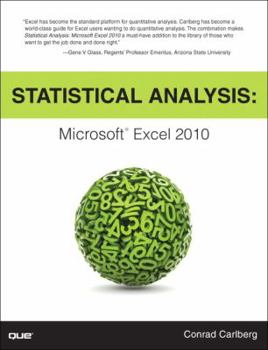 Paperback Statistical Analysis: Microsoft Excel 2010 Book