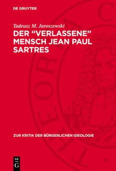 Hardcover Der "Verlassene" Mensch Jean Paul Sartres [German] Book