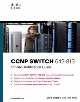 Hardcover CCNP Switch 642-813 Official Certification Guide [With CDROM] Book