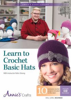 DVD Learn to Crochet Easy Hats Class DVD: With Instructor Rohn Strong Book