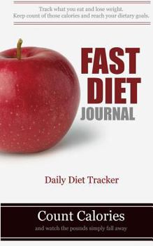 Paperback Fast Diet Journal: Fast Diet Journal & Tracker Book