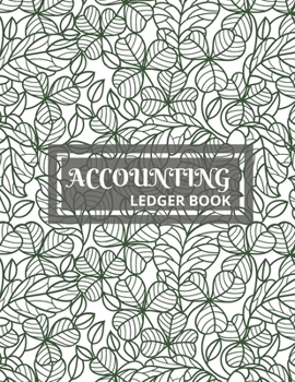 Paperback Accounting Ledger Book: 120 pages: Size = 8.5 x 11 inches (double-sided), perfect binding, non-perforated Book