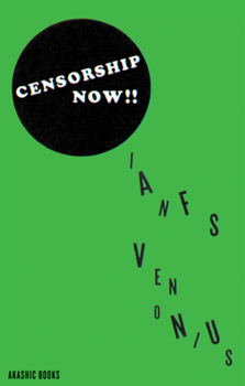 Paperback Censorship Now!! Book