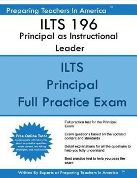 Paperback ILTS 196 Principal as Instructional Leader: ILTS 196 Principal Book