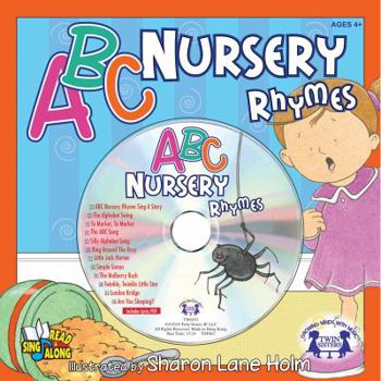 Paperback ABC Nursery Rhymes [With CD (Audio)] Book