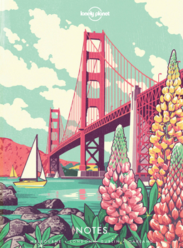 Paperback Lonely Planet Notebook with Illustrated Cover - America 1 Book