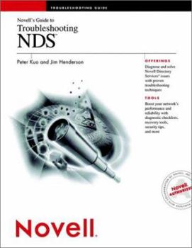 Paperback Novell's Guide to Troubleshooting NDS Book