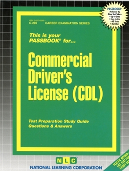 Spiral-bound Commercial Driver's License (CDL) Book