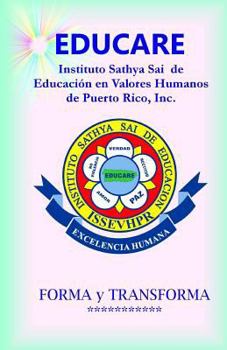 Paperback EDUCARE - Instituto Sathya Sai de Educación en Valores Humanos de PR [Spanish] Book