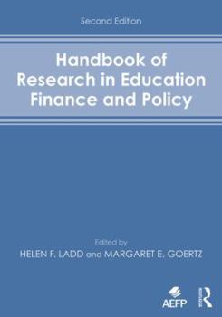 Paperback Handbook of Research in Education Finance and Policy Book
