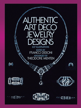 Paperback Authentic Art Deco Jewelry Designs Book