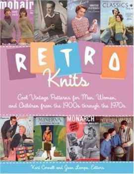 Paperback Retro Knits: Cool Vintage Patterns for Men, Women, and Children from the 1900s Through the 1970s Book