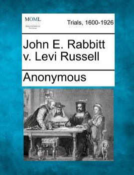 Paperback John E. Rabbitt V. Levi Russell Book