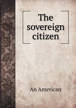 Paperback The sovereign citizen Book