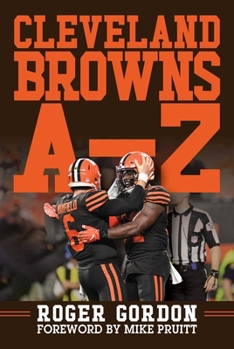 Hardcover Cleveland Browns a - Z: An Alphabetical History of Browns Football Book