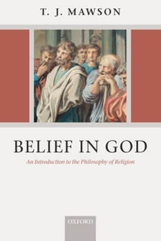 Paperback Belief in God: An Introduction to the Philosophy of Religion Book