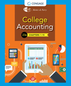 Paperback Study Guide with Working Papers for Heintz/Parry's College Accounting, Chapters 1- 15, 23rd Book