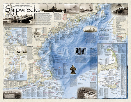 Loose Leaf Shipwrecks of the Northeast [Folded and Polybagged] Book