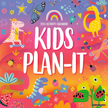 Calendar Kid's Plan It - See the World 2023 Wall Calendar Book
