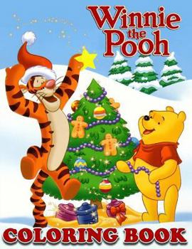 Paperback Winnie the Pooh: Christmas Coloring Book for Kids and Adults Book