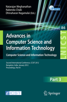 Advances in Computer Science and Information Technology. Computer Science and Information Technology: Second International Conference, CCSIT 2012, ... and Telecommunications Engineering, 86)