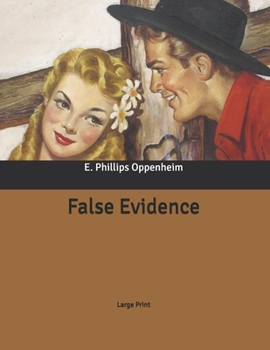 False Evidence: Large Print