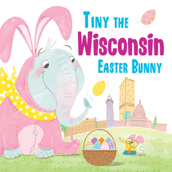 Hardcover Tiny the Wisconsin Easter Bunny Book