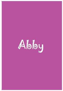 Paperback Abby - Personalized Notebook Book