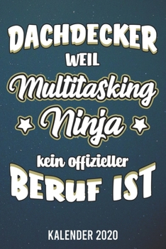 Kalender 2020: Dachdecker A5 Kalender Planer für ein erfolgreiches Jahr - 110 Seiten (German Edition)