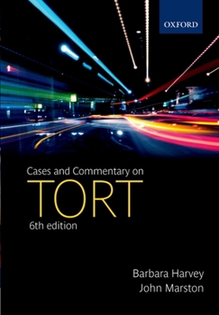 Paperback Cases & Commentary on Tort 6e P Book